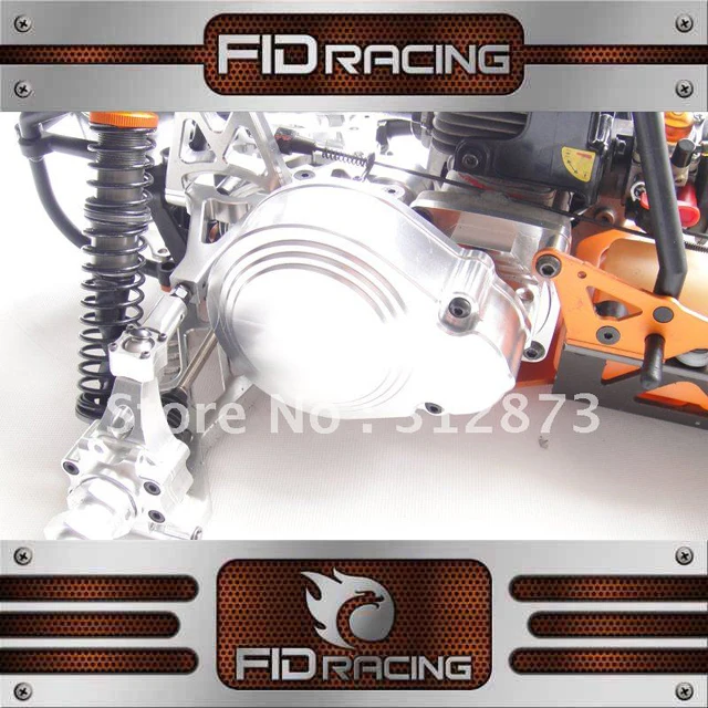 Двухскоростная передача GTB RACING с крышкой из сплава для HPI ROVAN KM Baja 5B. Ss 5T|2 speed