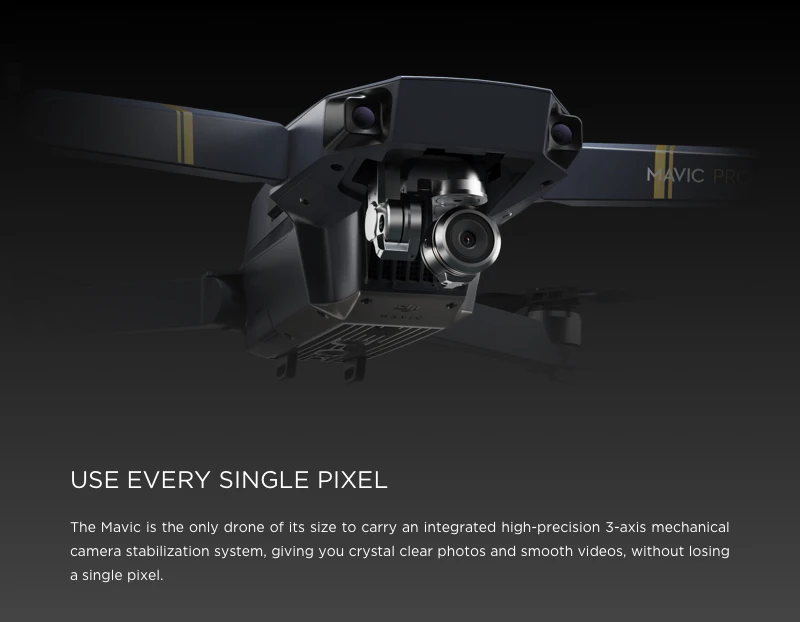 DJI Mavic Pro/Mavic pro Fly more combo Drone Quadcopter 4K HD камера 3 оси Gimbal в