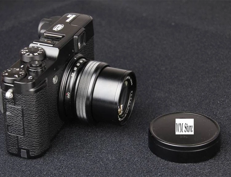 Для цифровой фотокамеры FUJI Fujifilm X10 X20 X30 объектив Кепки передняя крышка на универсальном шарнире Запасная часть
