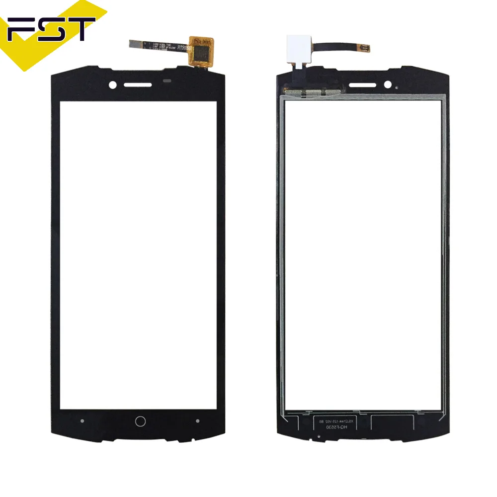 Черная Сенсорная панель 5 дюйма Для Doogee S55 сенсорный экран дигитайзер сенсор