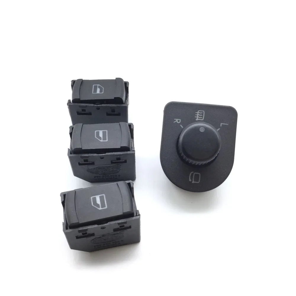 Кнопка включения зеркала для Volkswagen VW JETTA GOLF MK4 BORA A4 Passat B5 1J1 959 565E 1J4 857 3B0 855B |