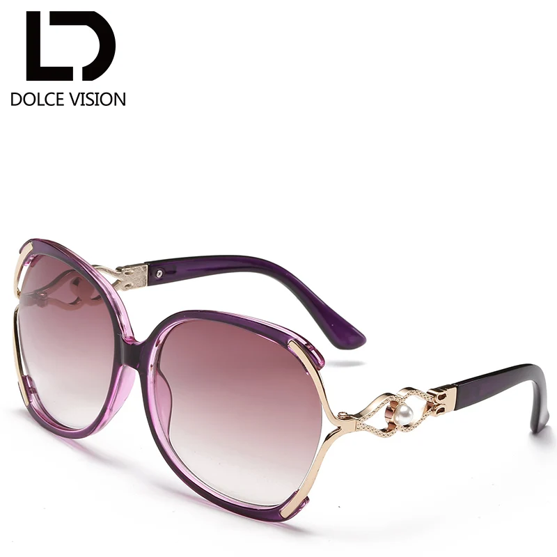 Dolce vision роскошные женские солнечные очки Бабочка бренд свободные бусины Винтаж солнцезащитные очки UV400 женский Оттенки Óculos - Цвет линз: 003