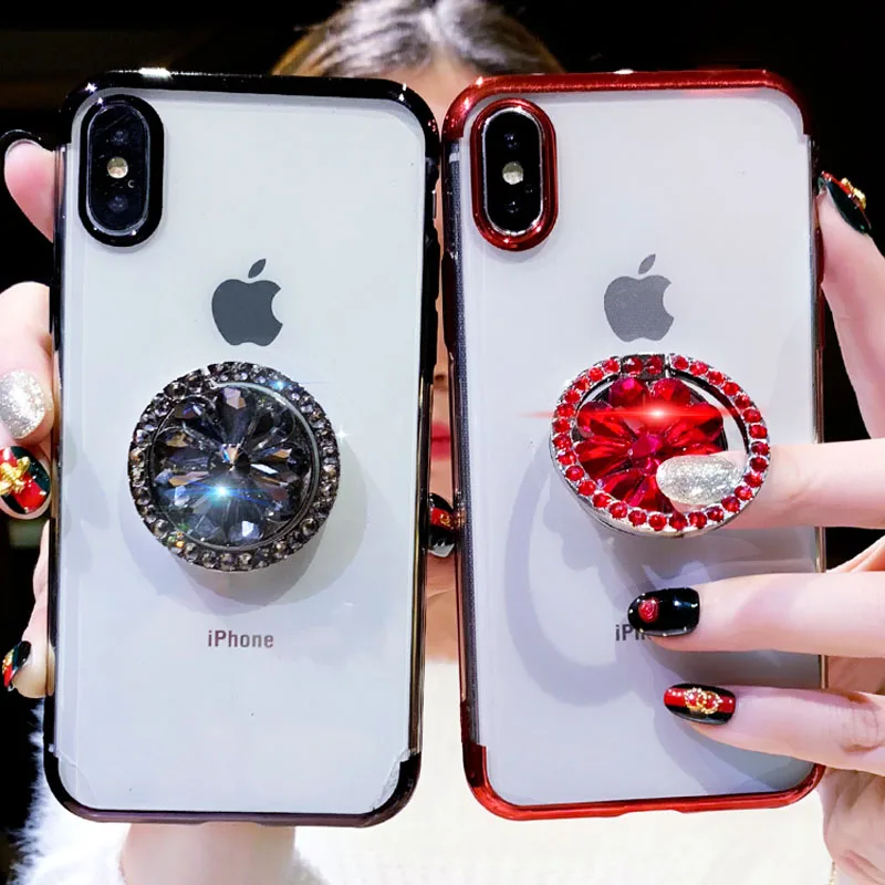 Чехлы для телефонов iPhone 11 Pro Max XR XS MAX X 8 7 6 6S Plus прозрачные мягкие чехлы из ТПУ с
