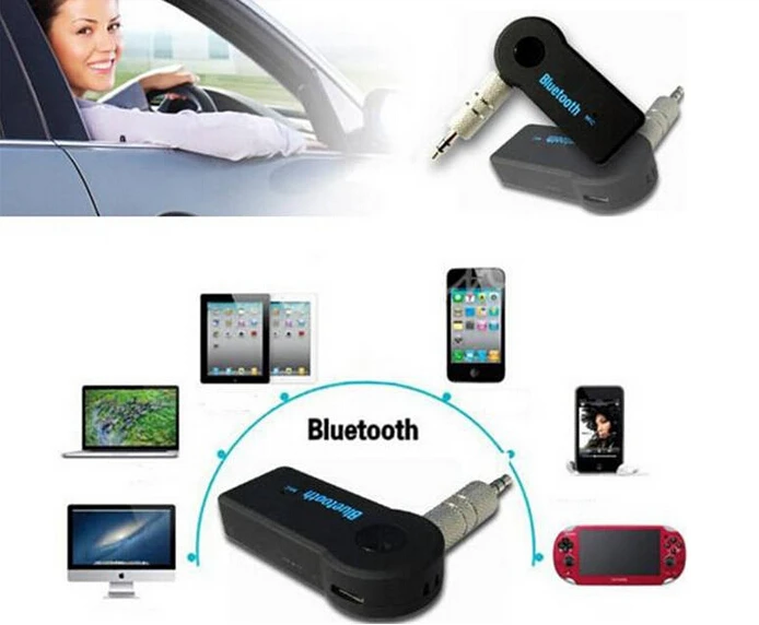 Автомобильный аудио ресивер музыкальный громкой связи Bluetooth совместимый с iphone