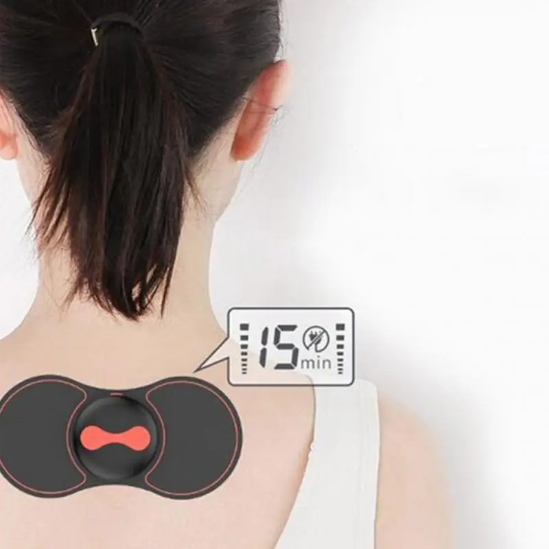 Плечо физиотерапия массажер электрический всего тела Relax мышц шеи живот Стикеры