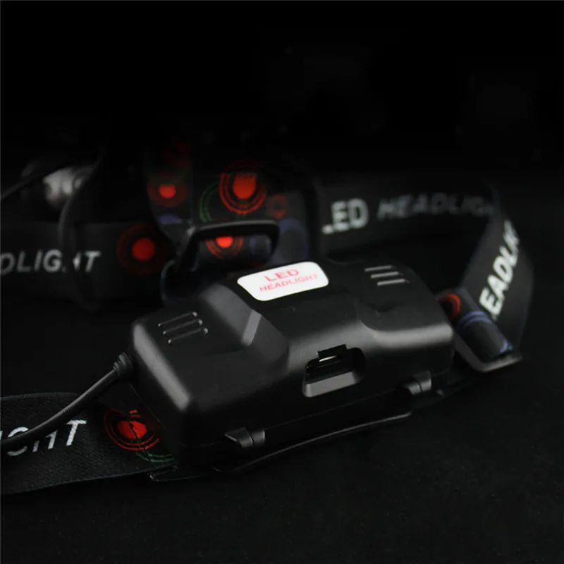 Kaigelin мощный светодиодный фонарик налобный фонарь 5LED Zoom T6 головной свет лоб 18650