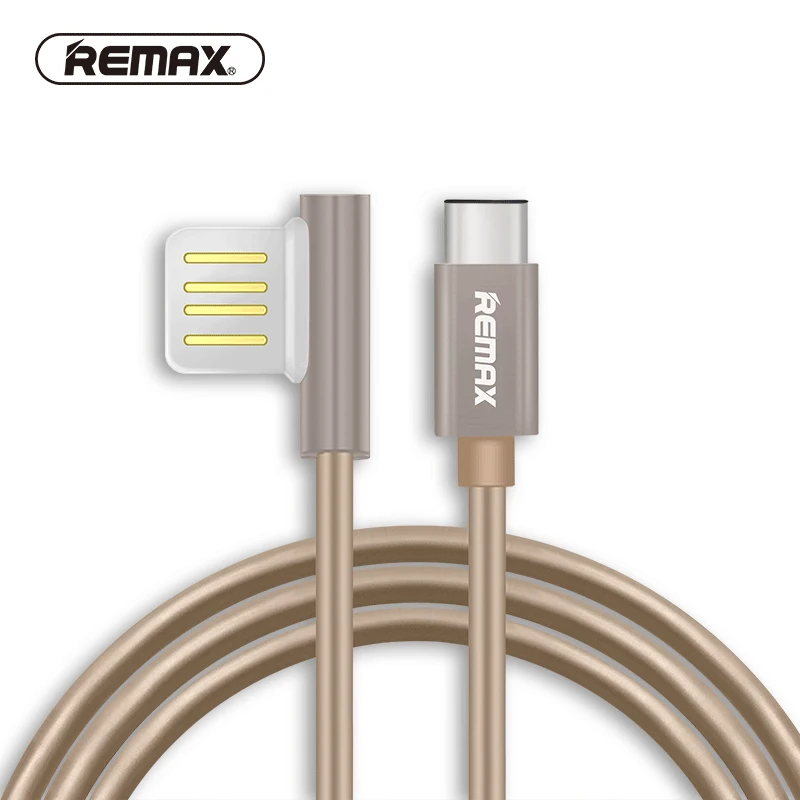 REMAX type c USB Data Cable Portable 90 Degree Dual C Durable Charger for Nexus 5X 6P HTC 10 LG G5 USB-C | Мобильные телефоны и