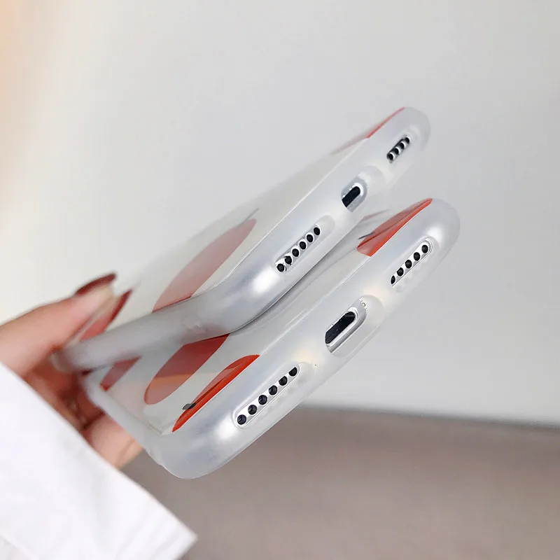 Летний чехол с рисунком фруктов для iPhone 7 8 Plus X XR XS MAX Cute tangerine мягкие чехлы