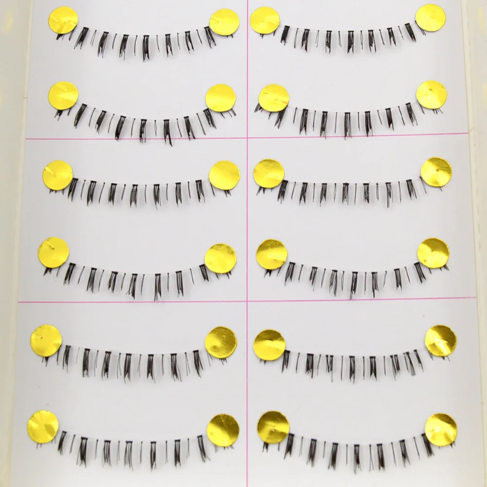 10 пар Макияж ручной работы из натурального под ресницы нижние K03|eyelash sale|lash growereyelash