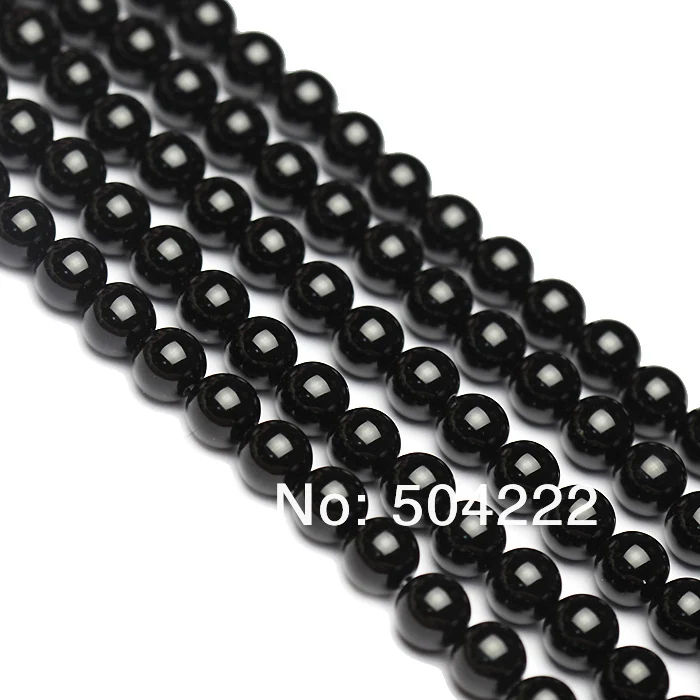 

set of 100pcs A+ 3mm-10mm mixed sizes Black Agate Gem Beads Rosary Tibet Buddhist Prayer Mala loose beads
