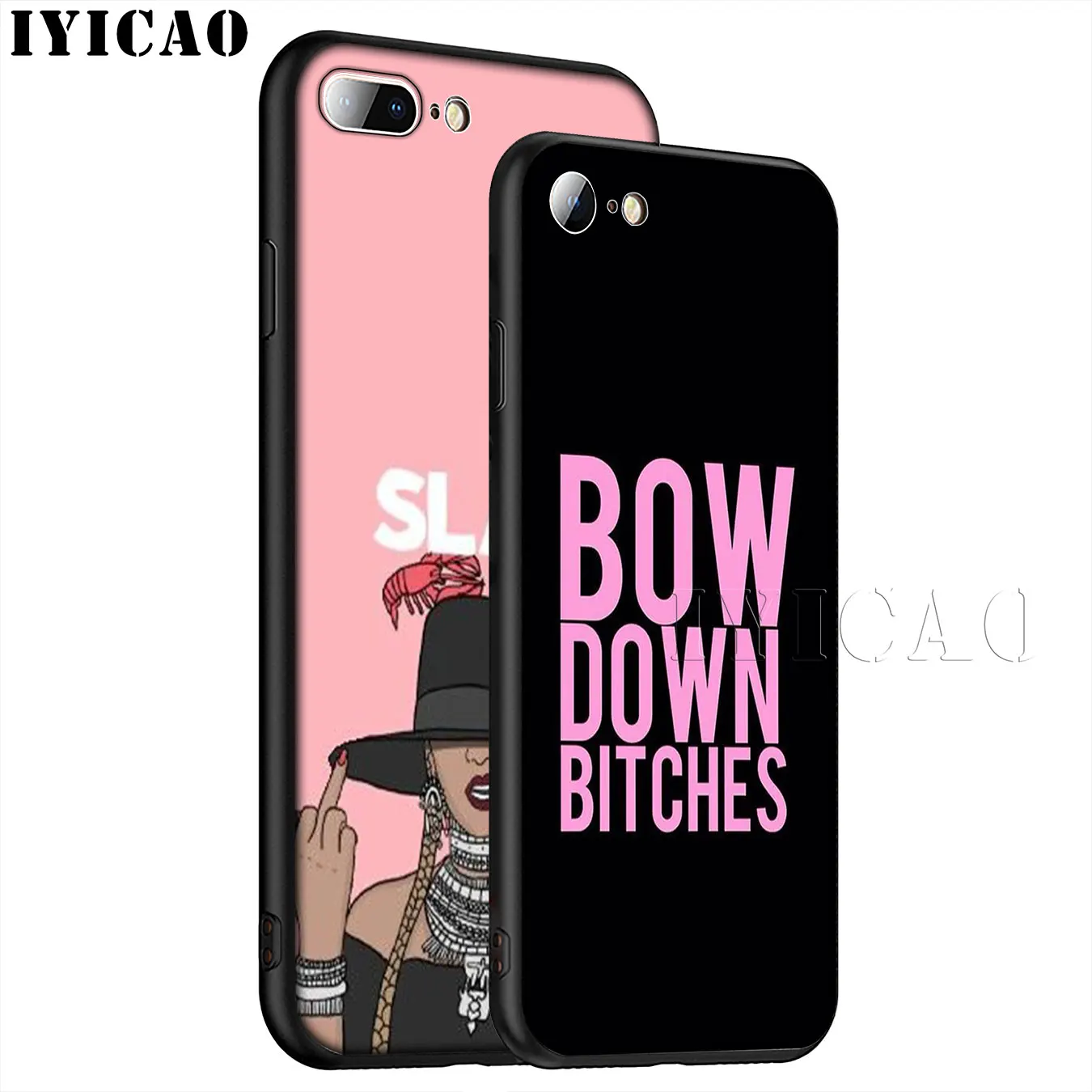 IYICAO Beyonce Мягкий силиконовый чехол для телефона iPhone XR X XS 11 Pro Max 6 6S 7 8 Plus 5 5S SE TPU