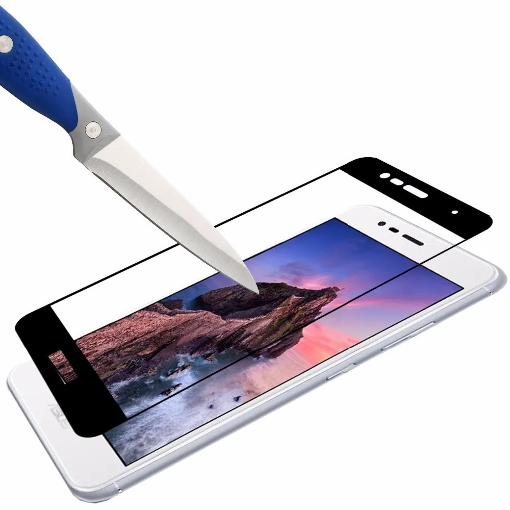 Закаленное стекло на весь экран для ASUS Zenfone 3 MAX ZC520TL ZC520 TL ZC 520TL max3 X008D X008|Защитные