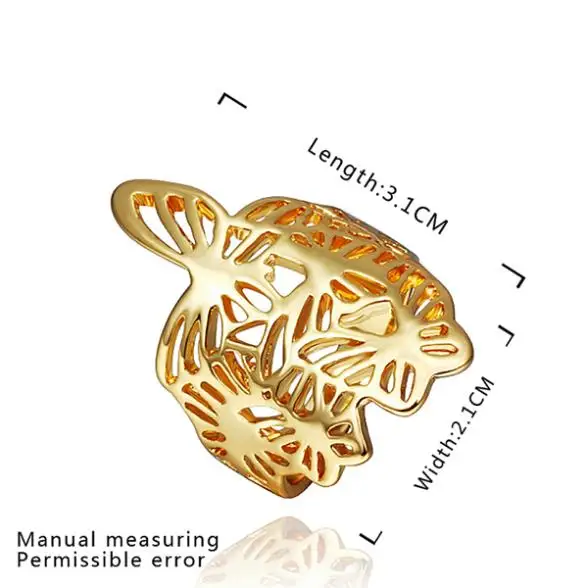 New Arrivals Strange 18K Gold Ring Fashion Jewelry Reticular Rings For Women Nickle free antiallergic Low price R277 | Украшения и