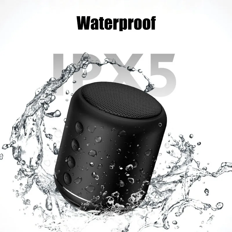 Мини портативные беспроводные колонки Bluetooth Колонка бас стерео сабвуфер Handsfree TF