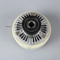 200nm 20kg dc24v hollow shaft magnetic powder clutch winding brake for tension control bagging printing packaging dyeing machine
