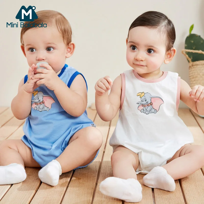 Мини боди без рукавов balabababy коллекция 2019 года новое Летнее Детское Боди для
