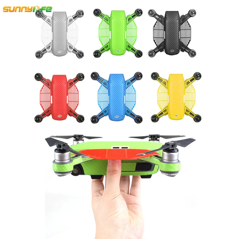 Sunnylife 1 Pair DJI SPARK Drone Body Finger Guard Hand Fence Damper Screen Back Protection Plate Accessories | Электроника