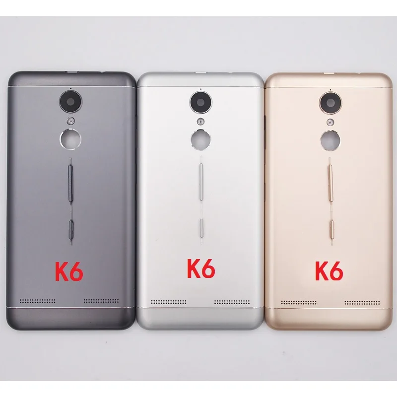 Новая задняя крышка аккумулятора BaanSam для Lenovo K6 K33a48 корпус с кнопками питания и