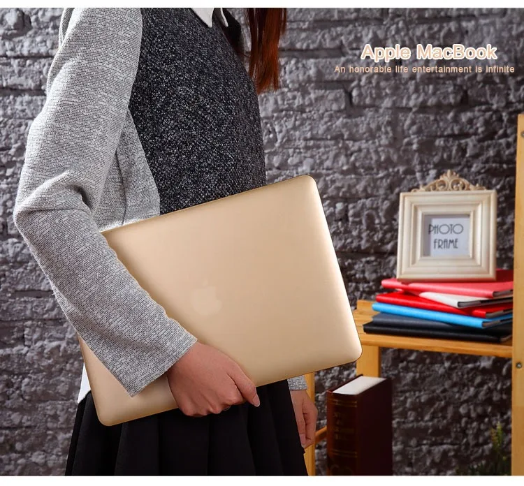 Новый матовый Жесткий Чехол для ноутбука + чехол клавиатуры Macbook Pro Retina 12 13 15 Air 11