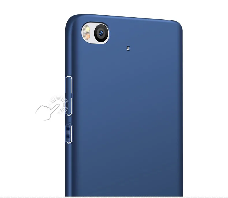 Чехол для xiaomi mi 5S mi5s Матовый ультратонкий твердый пластиковый чехол на заднюю