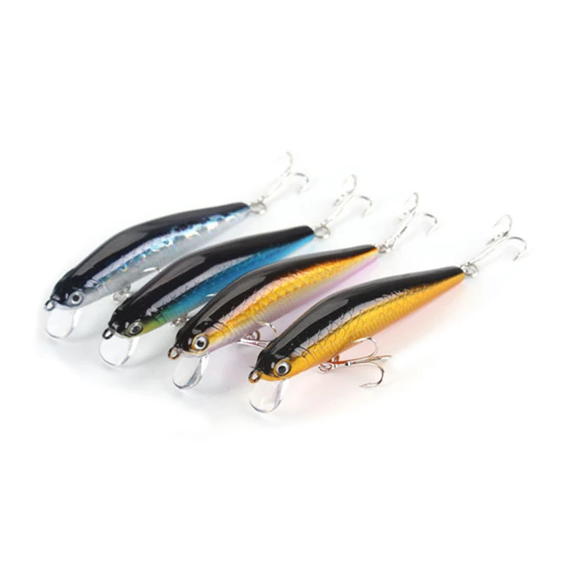 

1pcs 7.5cm 6g Fishing Lures 3D Eyes Floating Laser Minnow Hard Aritificial Wobblers Crankbait Plastic Baits Pesca Isca Tackle