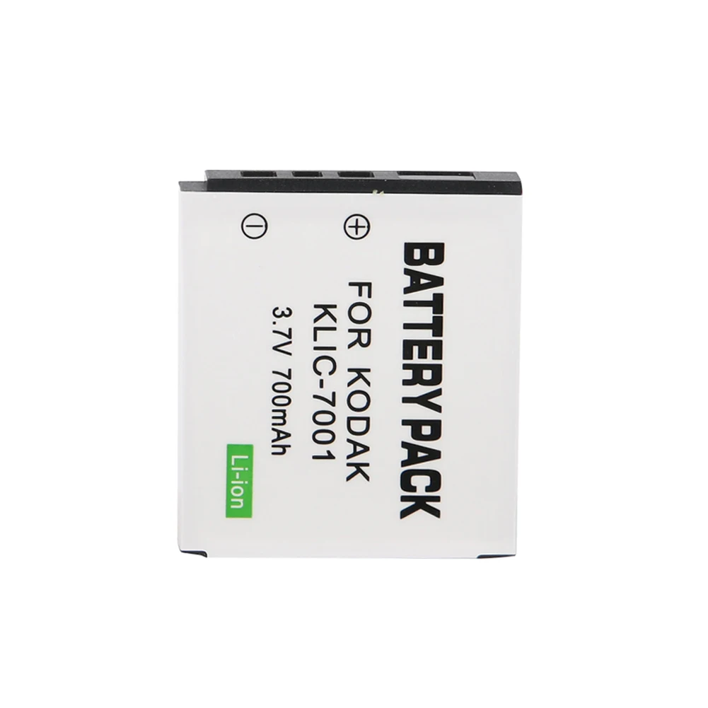 2 шт./лот оригинальный 750 мА/ч KLIC 7001 K7001 цифровой Камера Батарея для Kodak M341 M340 M320
