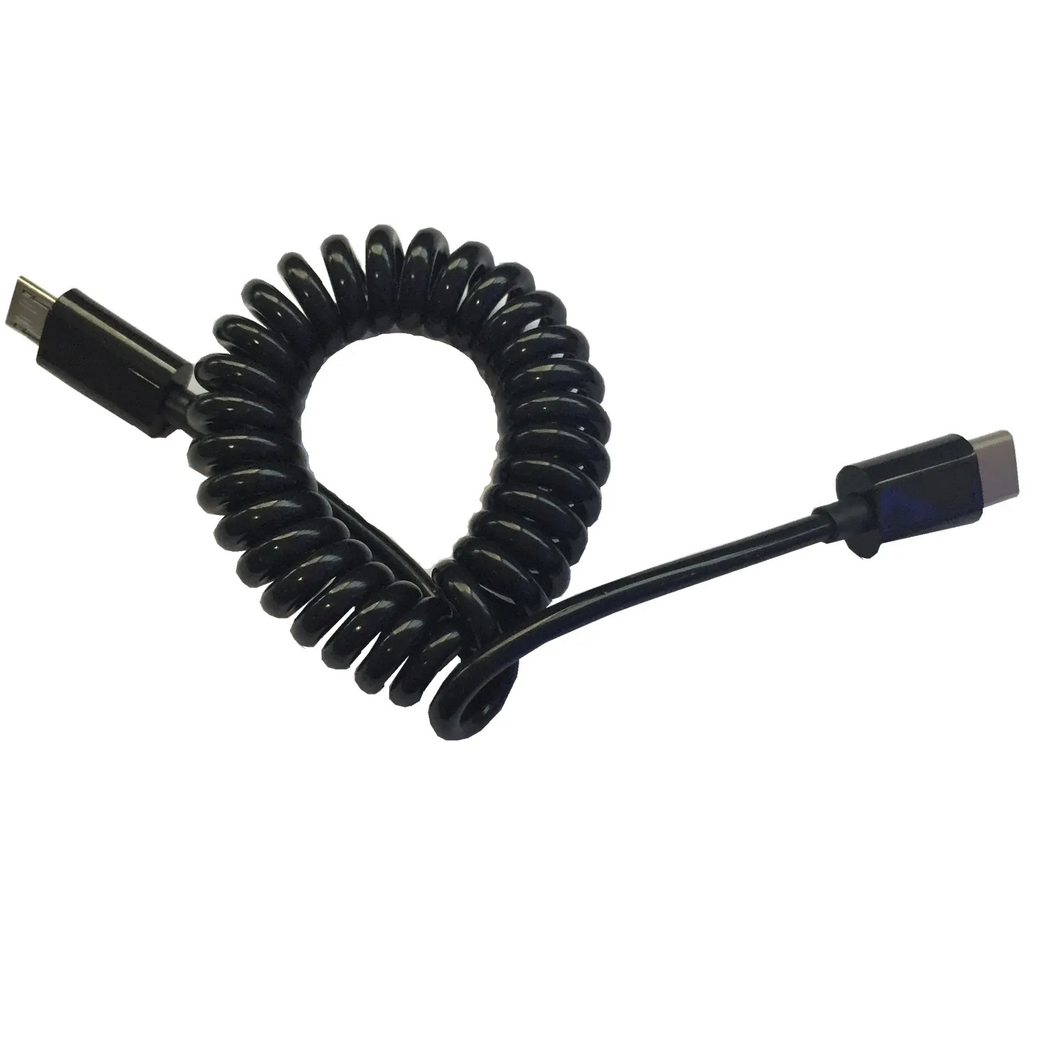 Спиральный Кабель-адаптер USB 3 1 C-TYPE штекер-2 0 micro 5P м 10 футов | Компьютеры и офис