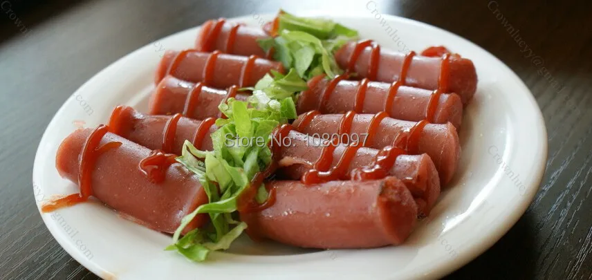 Горизонтальный колбасный наполнитель емкостью 2 л с пластиковым поршень|sausage