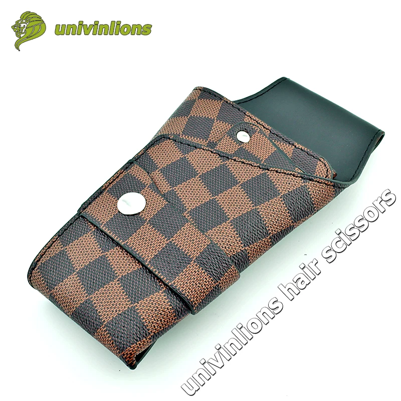 Кожаная Парикмахерская Сумка-Кобура 11*21 см чехол для ножниц сумка с ремнем на