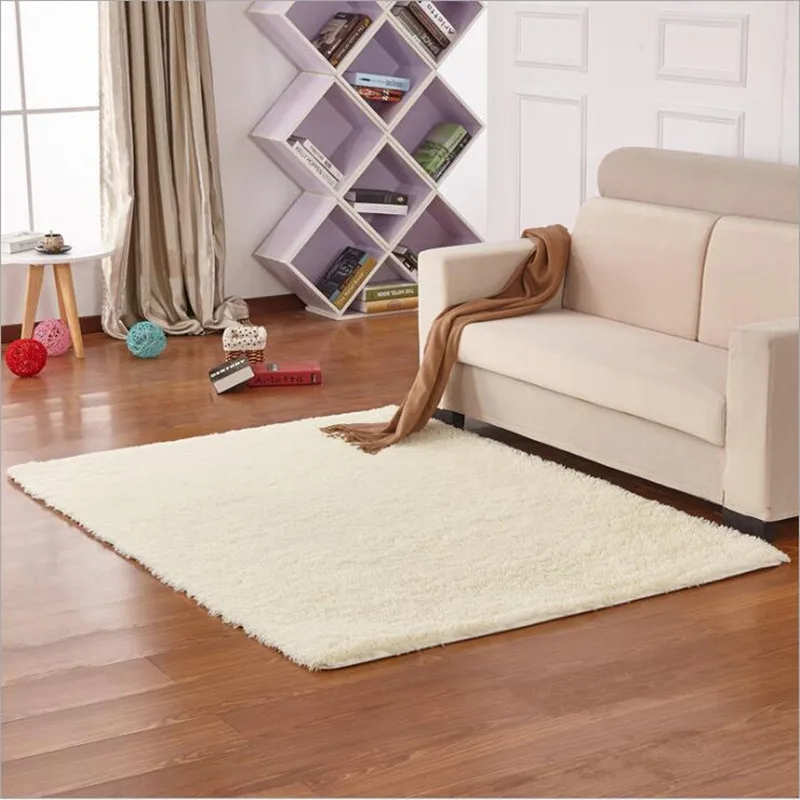 New Arrive 1400mm*2000mm Multi-color Shaggy Soft Cozy Area Rug for Bedroom Carpet living room bath mat | Дом и сад