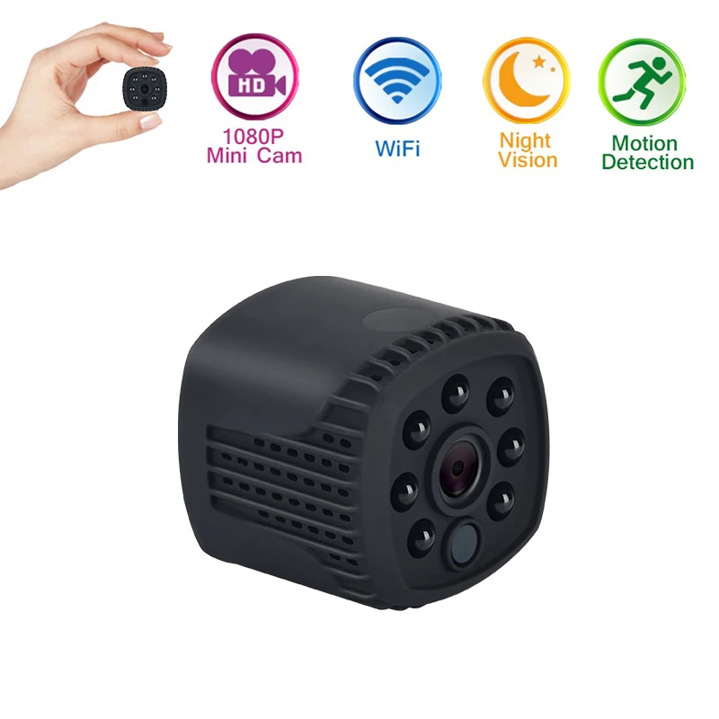 HD 1080P мини-камера ip wifi Беспроводная камера ночного видения Мини домашняя