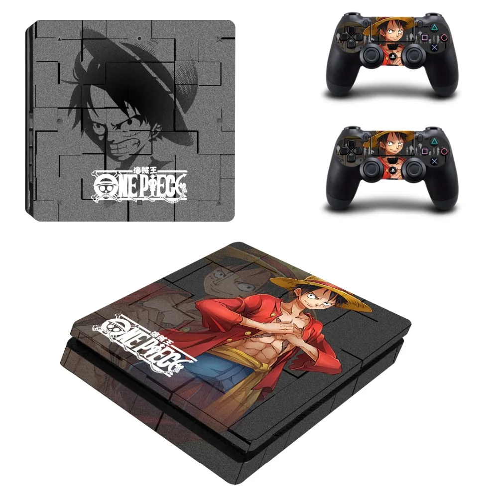 Аниме один кусок PS4 тонкий стикер кожи наклейка винил для Sony Playstation 4 консоль и 2