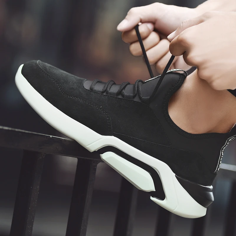 

Top Brand Autumn Winter Suede Men's Sneakers Fashion Casual Shoes Trainers Brand Comfort Man Footwear Adult Male Erkek Ayakkabi
