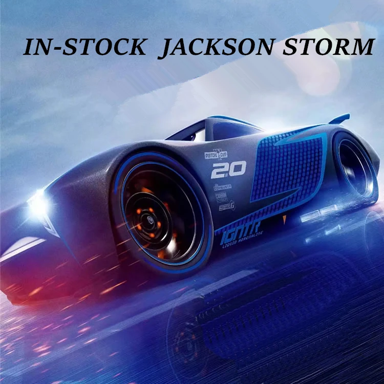 Disney Pixar Машинки 3 Джексон Storm Diecast металлические игрушечные машинки для Детский