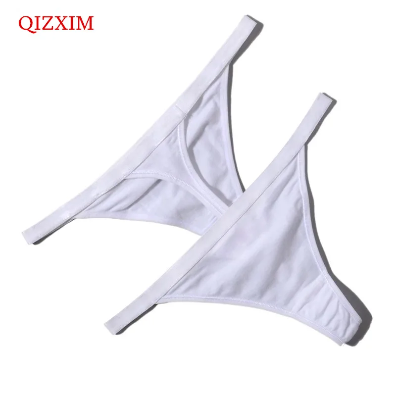 Hot Sexy Women Cotton G String Thongs Low Waist Panties Ladies' Seamless Underwear Traceless lady G-Strings T-backs Bikini | Женская