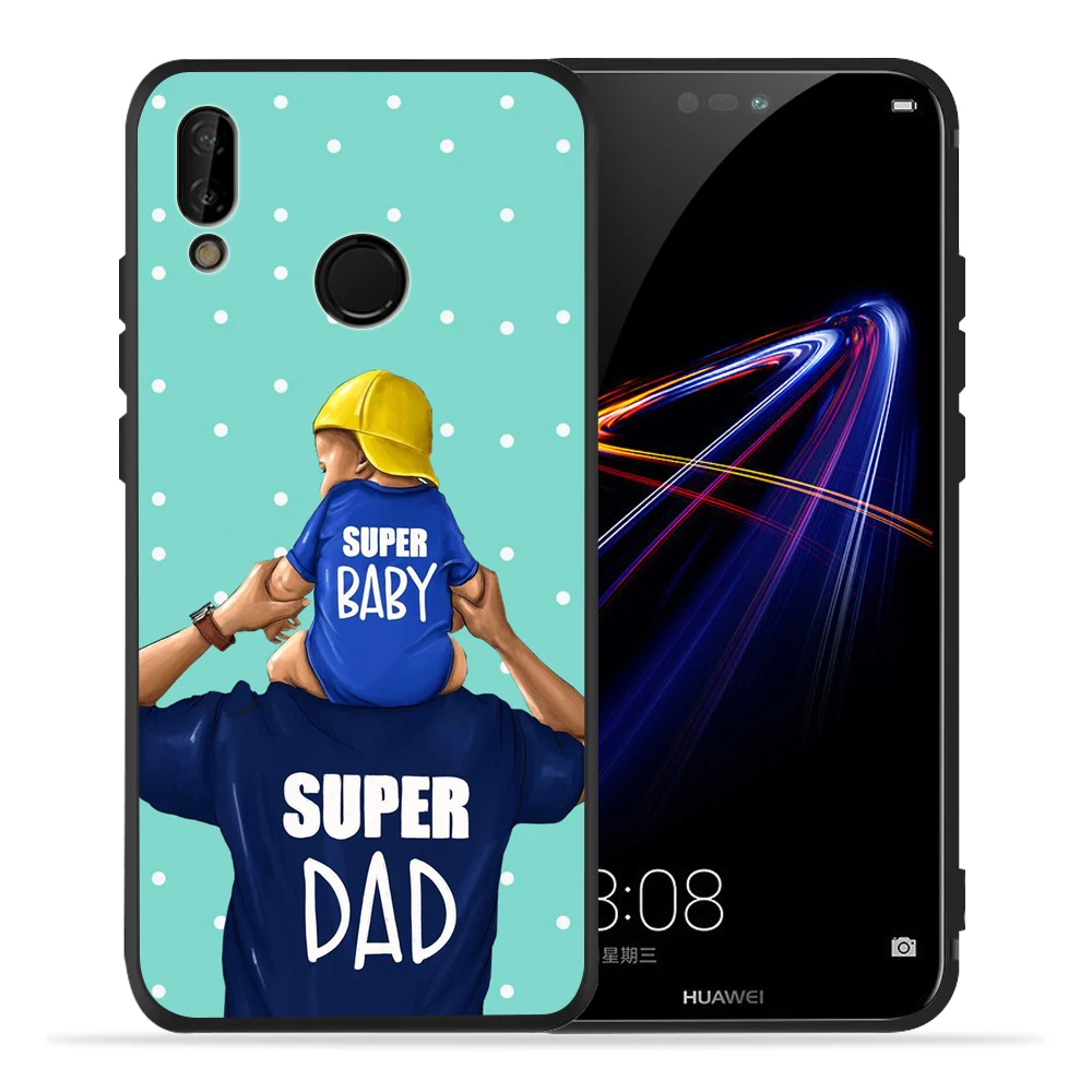 Модный чехол Super Mama Mouse Dad Girl Boy Baby для Huawei P20 Lite Pro P30 P8Lite P9Lite 2017 P Smart P10 Lite|Бамперы| |