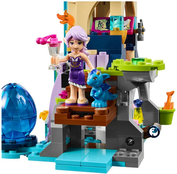 Строительные блоки Bela Elves 10549 The Dragon Sanctuary DIY Развивающие игрушки совместимые с