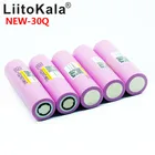 Литий-ионные аккумуляторы Liitokala, 100% оригинальные батареи для inr18650 30q INR 18650, 3,7 в, 3000 мАч