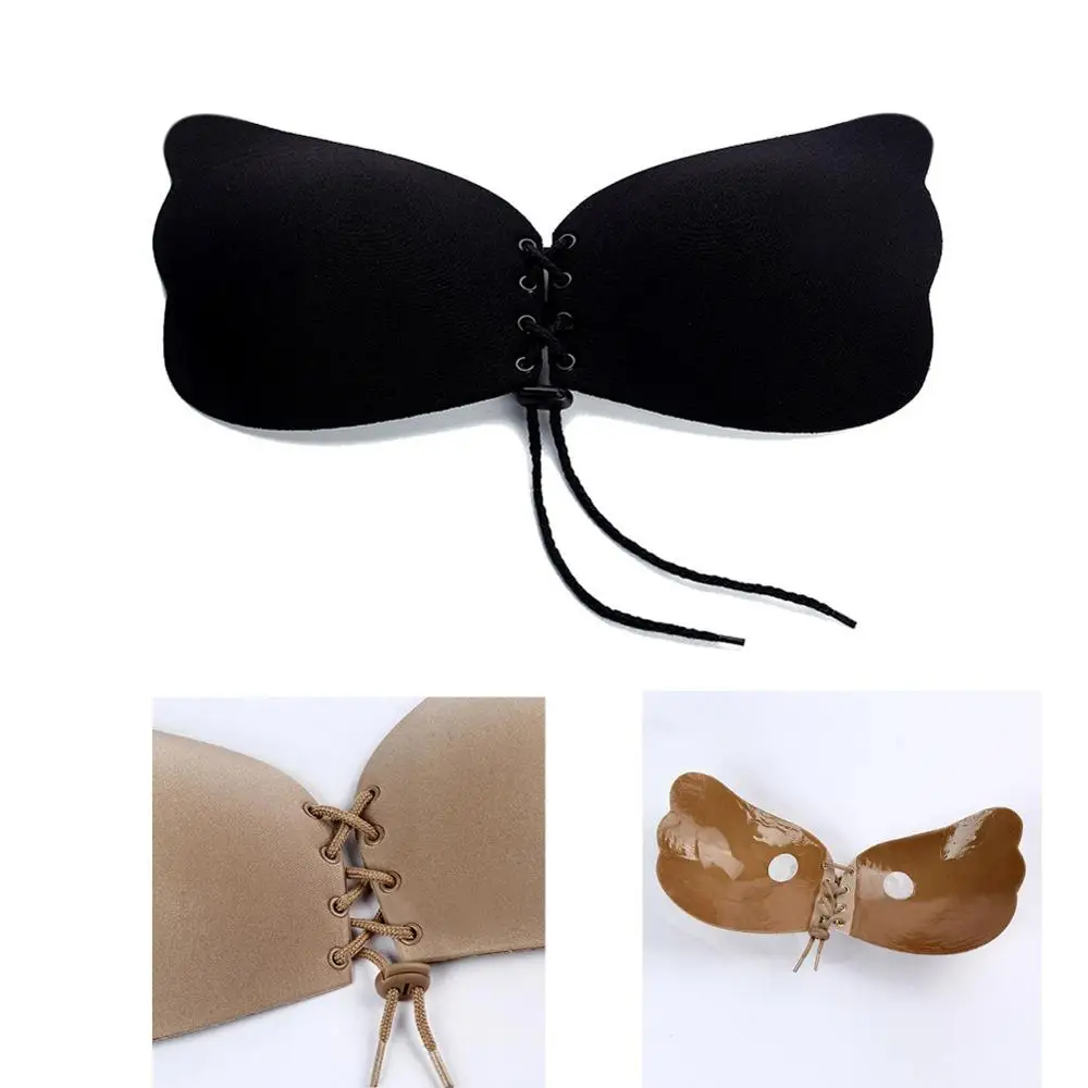 Женский модный мягкий самоклеящийся гелевый силиконовый невидимый бесшовный