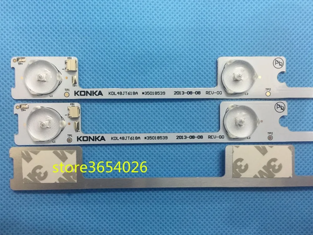 10 шт./лот новая светодиодная полоса подсветки для KONKA KDL48JT618A KDL48JT618U KDL48SS618U 35018539