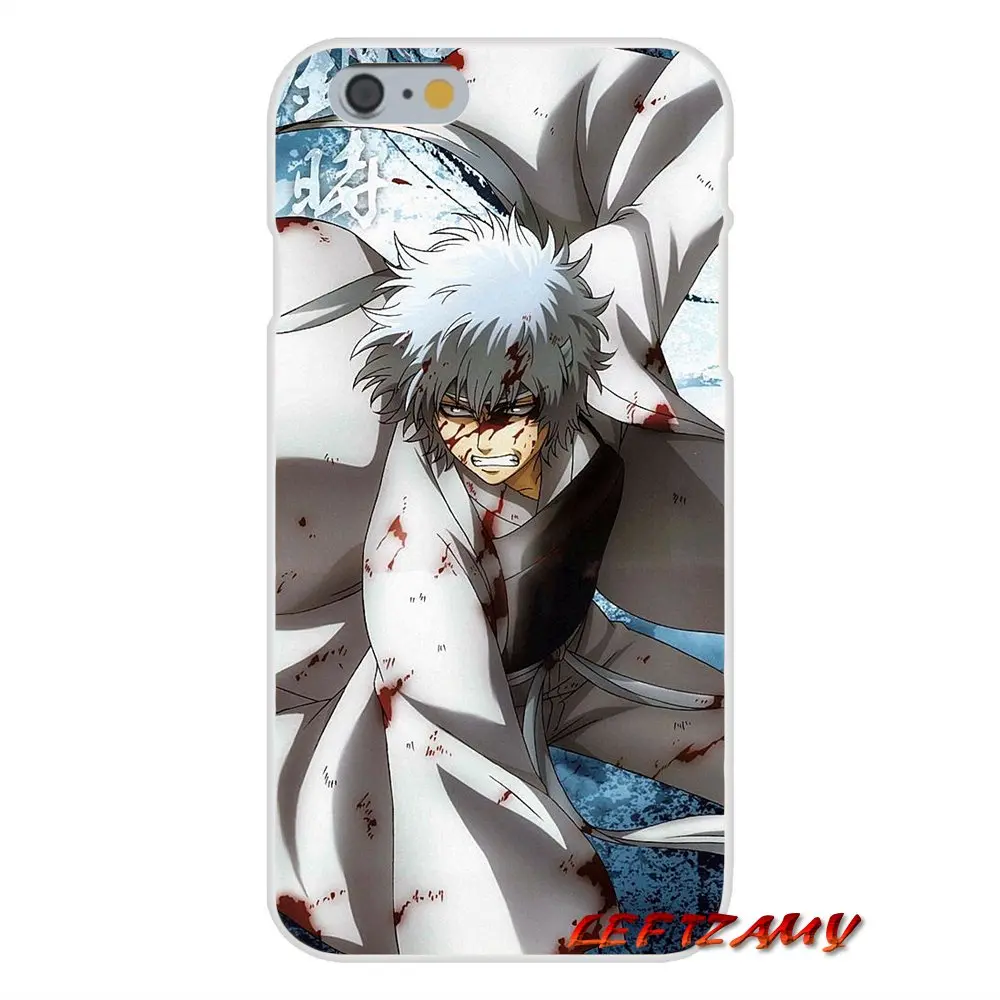 Аксессуары чехлы для телефонов Samsung Galaxy A5 A6S A7 A8 A9S Star J4 J6 J7 J8 Prime Plus 2018 gintama kagura Gintoki