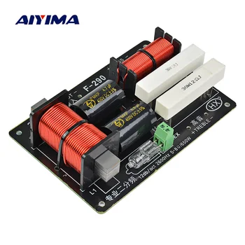 AIYIMA 1PC 650W 2 Ways Crossover Audio Board Tweeter Bass Speaker Frequency Divider For 5-8Ohm DIY Stage Speaker Filter 2600Hz 1