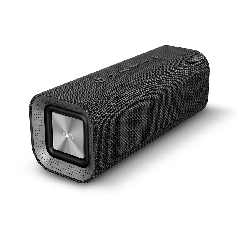 HAVIT, Портативный беспроводной Bluetooth динамик, стерео, большая мощность, 10 Вт, AUX TF, музыкальный сабвуфер, колонка, динамик s для компьютера, новинка, подарок - Цвет: M16-B