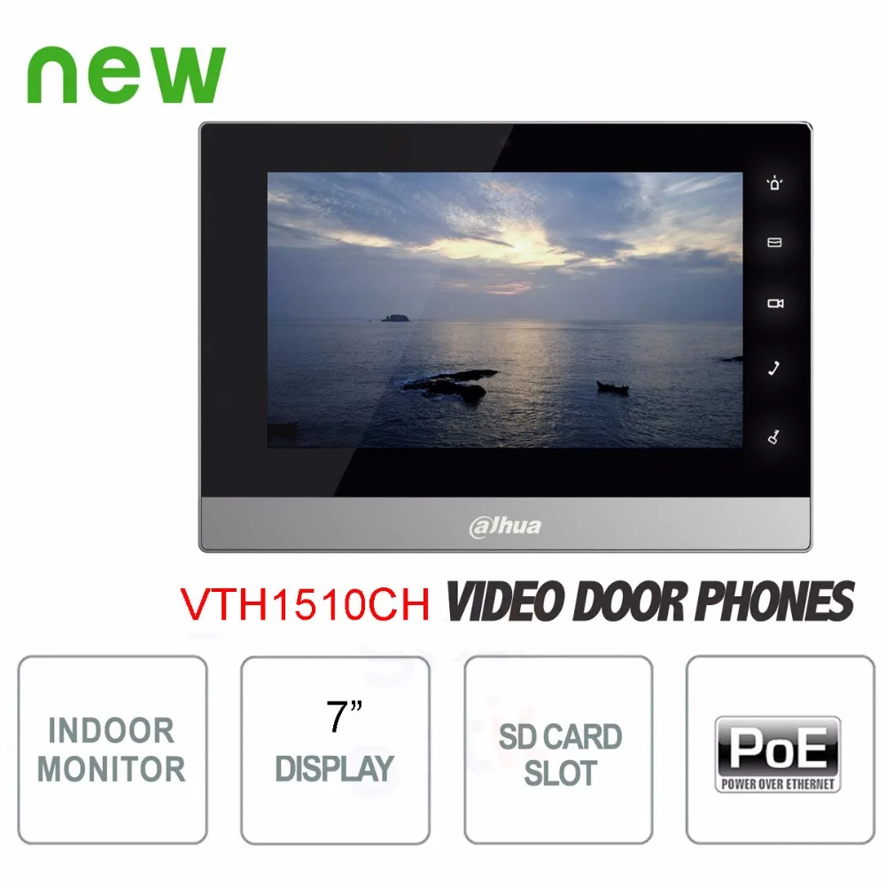 Оригинальный английский Dahua DHI VTH1510CH Цвет монитор с VTO2000A Открытый IP вилла
