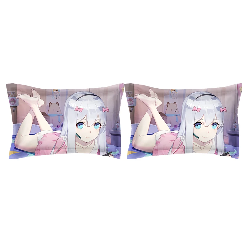 Японское постельное белье с аниме набор eromanga sense Izumi Sagiri с принтом наволочки пододеяльник набор мультфильм кровать комплект дропшиппинг
