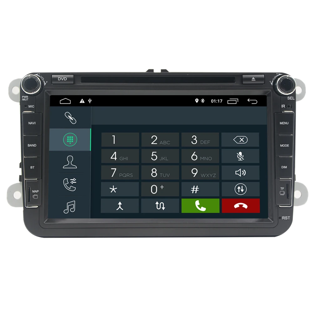 8 &quot2G RAM Android 1 автомобильный DVD для Skoda Fabia Rapid Roomster Yeti Octavia Superb gps радио головное