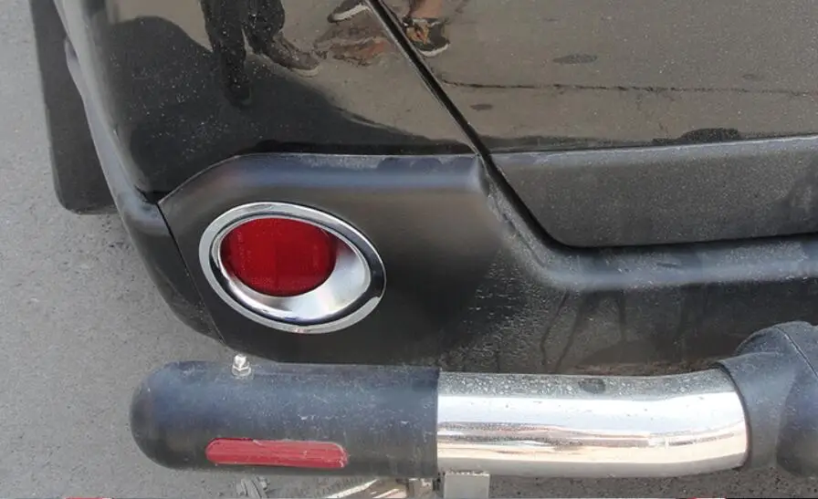 Передний + лампа заднего противотуманного фонаря бампер хром Накладка для Nissan X