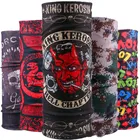 Уличный спортивный волшебный шарф многофункциональный женский мужской головной убор велосипедная бандана велосипед Мотоцикл Череп маска для лица