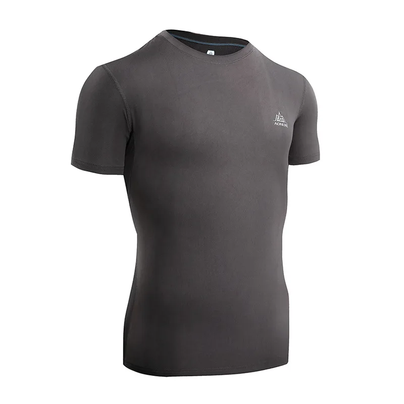 AONIJIE Summer Men's Outdoor Sport Gym Short Sleeved Jersey Plus Size Dry Fit Breathable T-shirt for Running Basketball Cycling | Спорт и