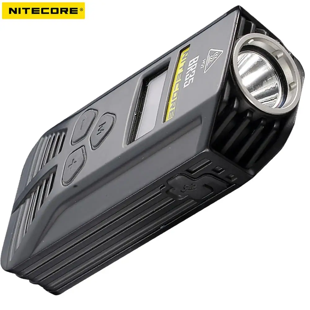 Nitecore BR35 1800 люмен 2xCREE XM-L2 U2 встроенный аккумулятор 6800 мАч двойной луч